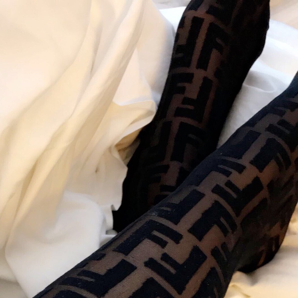 Fendi signature socks